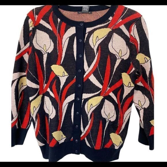 #110 CHELSEA & THEADORE cropped cardigan - Picture 1 of 6